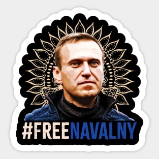 #FreeNavalny - free navalny Sticker